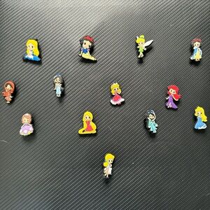 Disney princess croc charms